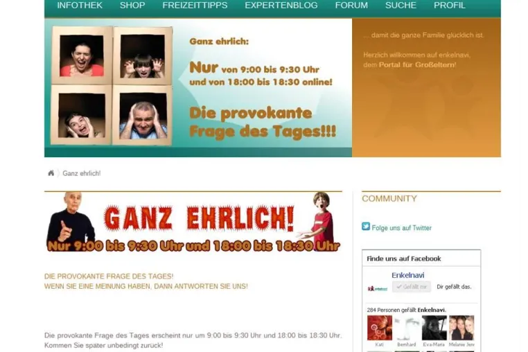 Dürfen Großeltern einen Enkel auch mal nicht mögen? Provokante Fragen auf enkelnavi.de Bild: Dürfen Großeltern einen Enkel auch mal nicht mögen? Provokante Fragen auf enkelnavi.de