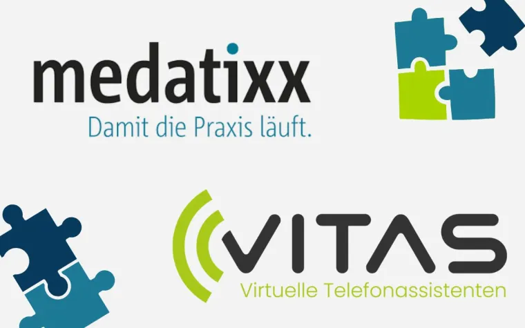 Bild: Kooperation zwischen VITAS und medatixx