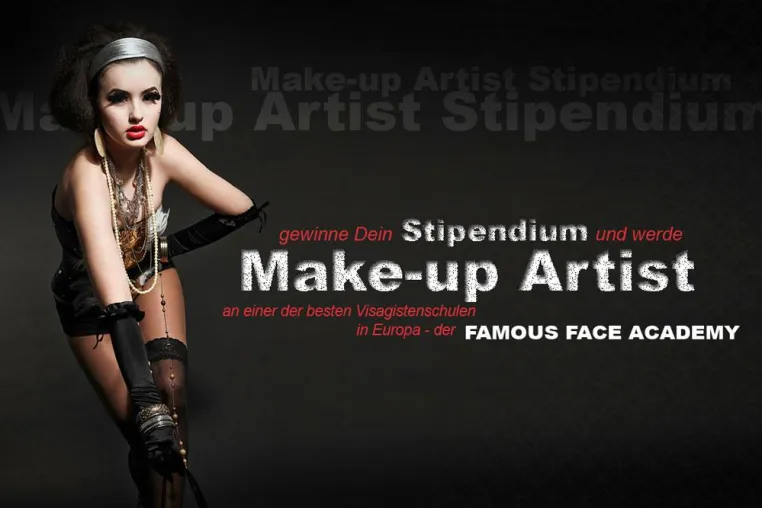 Bild: Renommierte Visagistenschule vergibt Stipendium für eine Ausbildung zum Make-up-Artist im Wert von 14.000 €