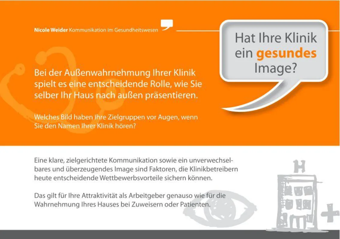 Nicole Weider Expertin für strategische Markenkommunikation im Krankenhaus
