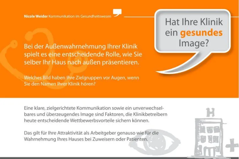 Bild: Wie geht Marketing im Krankenhaus?