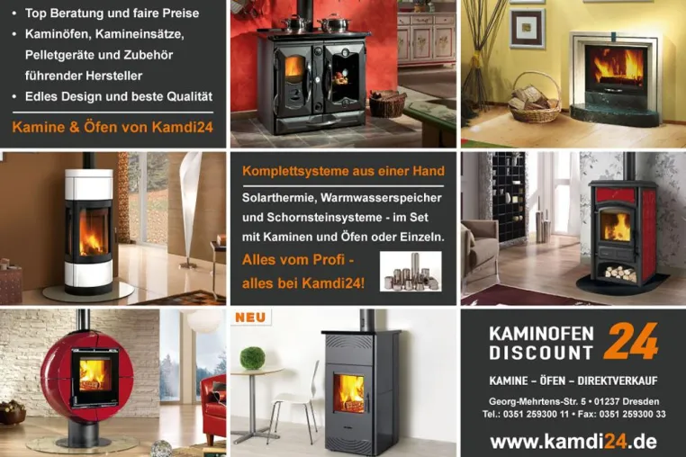 Bild: Produktpalette beim Kaminofen Discount Kamdi24 wächst