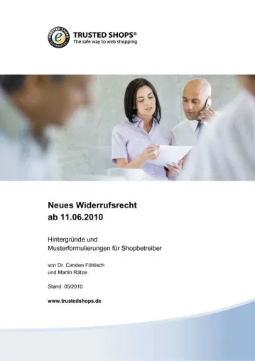 Bild: Kostenloses Whitepaper: Alles, was Shopbetreiber zum neuen Widerrufsrecht wissen müssen