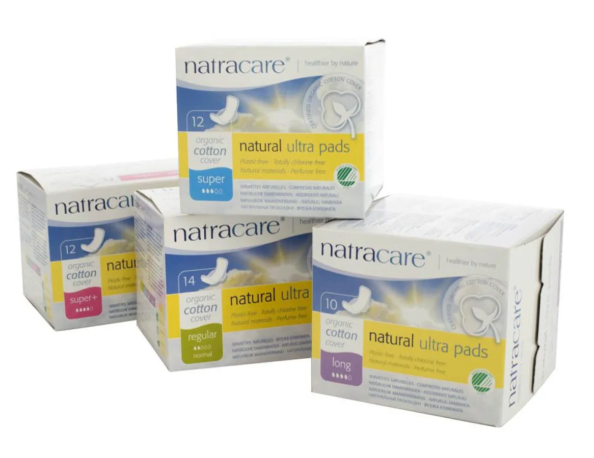 Die Natracare Ultra Damenbinde ist das erste Frauenhygieneprodukt der Welt, dessen CO2-Fußabdruck be