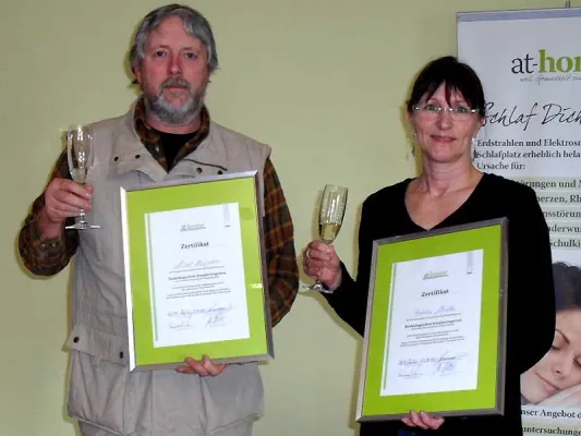 Bild: Bettina Meschke und Michael Heidgerken verstärken das Berater-Team von at-home