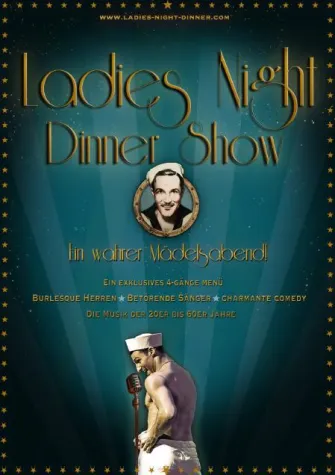 Bild: Premiere der "Ladies Night Dinner Show" am 21.02.2015 im Kasino Leverkusen