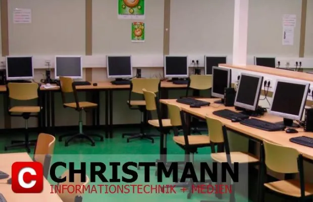 Bild: Christmanns Energiesparcomputer an Hannoveraner Schulen werden als „Green-IT-Projekt 2010“ ausgezeichnet