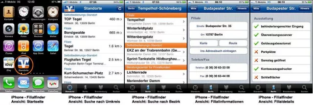 Bild: iPhone Out of the Box Lösung für Unternehmen - Der iPhone – Filialfinder