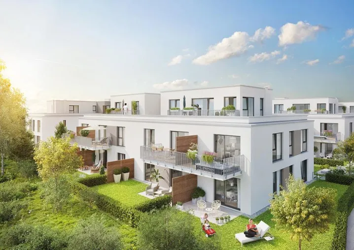 Bild: 32 neue Eigentumswohnungen in Nürnberg-Kleinreuth: PROJECT startet Verkauf für Vier Gärten