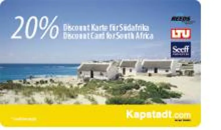 Bild: Kapstadt günstiger erleben - mit der Kapstadt.com Rabattkarte