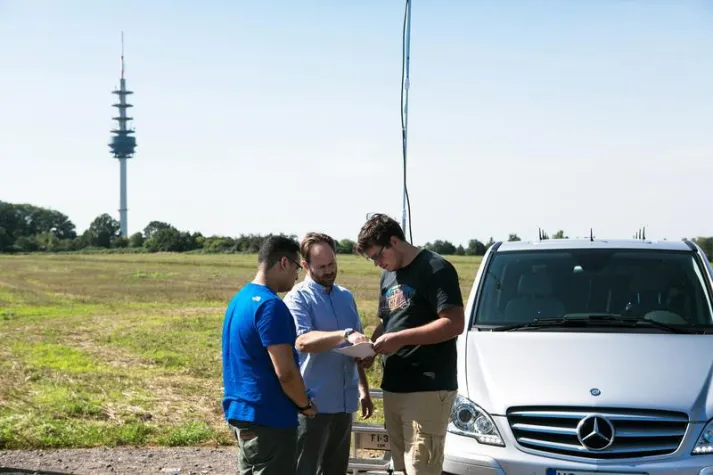 Bild: Deutsche Telekom und HfTL starten Messungen für Mobilfunk der Zukunft