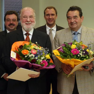 Bild: Von Danwitz und Kohl geehrt - Aufsichtsräte bekommen Ehrennadel