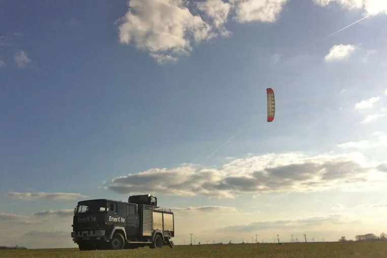 Bild: Brandenburger Start-Up startet Öko-Strom-Drachen