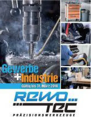 Bild: REWOTEC - der neue Industriekatalog 2017 ist ab sofort erhältlich.