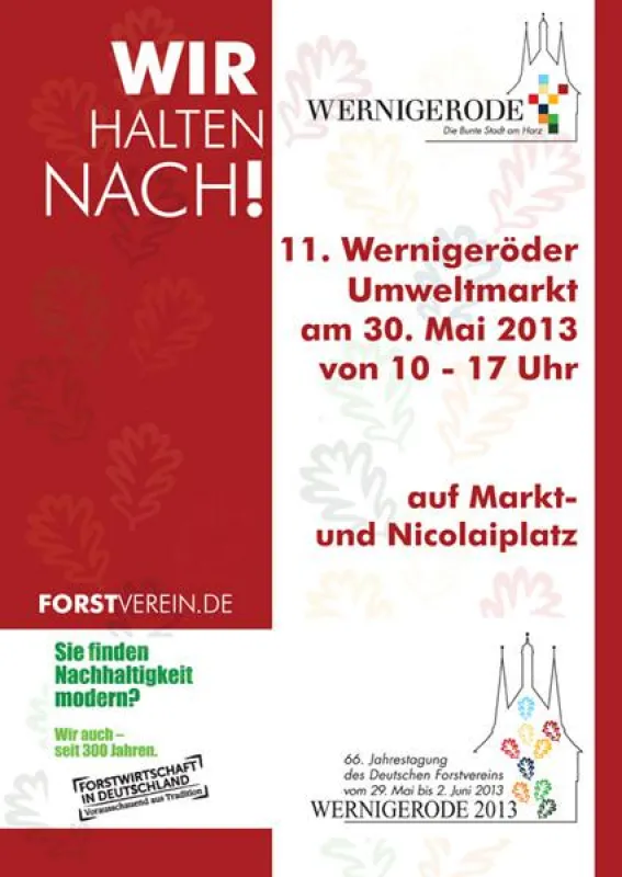 11. Wernigeröder Umweltmarkt