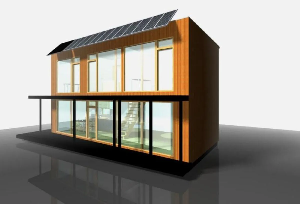 zero energy haus von ultraKUB aus Estland