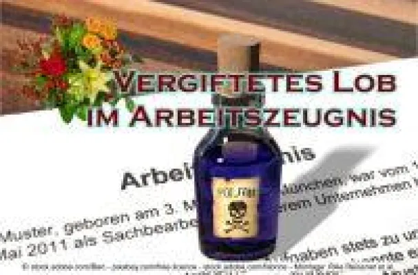 Bild: Anwalt Arbeitsrecht rät: Achten Sie auf versteckte Klauseln im Arbeitszeugnis.