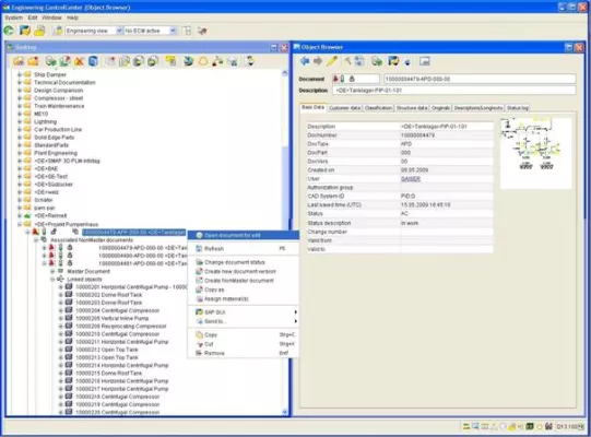 Bild: Durchgängige Datennutzung in SAP Product Lifecycle Management – vom Verfahrensfließbild bis zur Instandhaltung