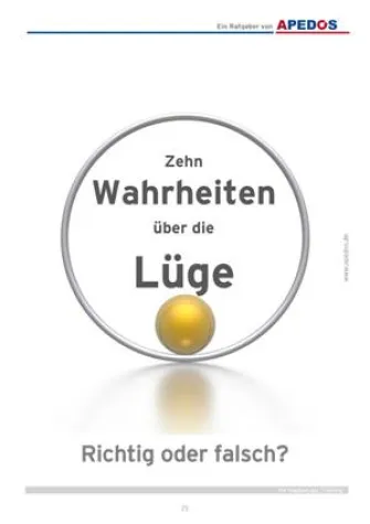 Bild: Zehn Wahrheiten über die Lüge