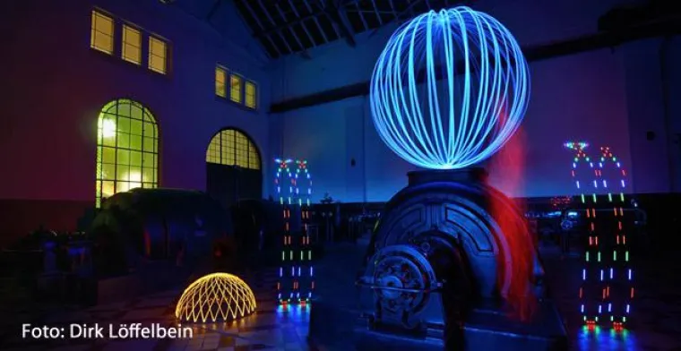 Bild: Lightpainting mit LAPP-Technik