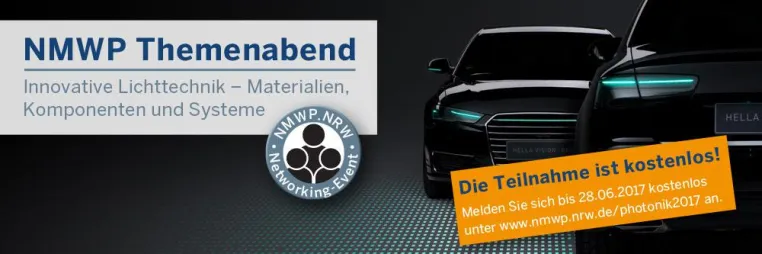 Bild: NMWP Themenabend „Innovative Lichttechnik“ am 12. Juli 2017 zu Gast beim L-LAB in Lippstadt
