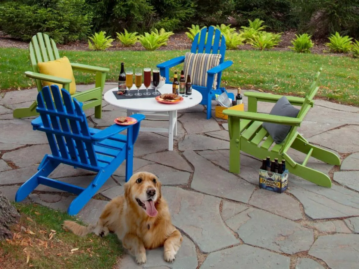 Casa Bruno Adirondack Alsterstühle in Trendfarben