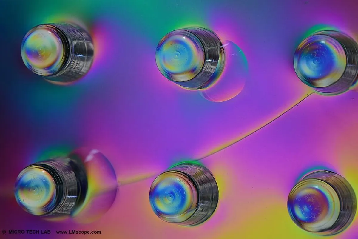 Kunststoff-Teil im Polarisationsverfahren mit LM Filteradapter