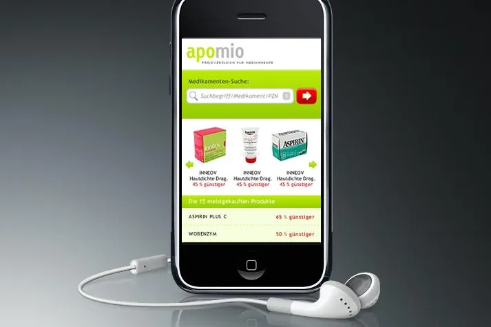 apomio.de hilft neuen iPhone-Nutzern Bild: apomio.de hilft neuen iPhone-Nutzern