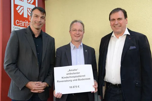 10.875 Euro für die ambulante Kinderhospizarbeit Bild: 10.875 Euro für die ambulante Kinderhospizarbeit