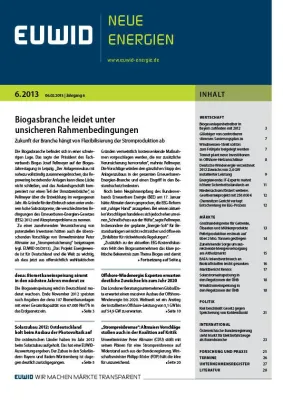 Bild: Biogasbranche leidet unter Rahmenbedingungen und kritisiert Altmaiers Vorschläge zur EEG-Umlage