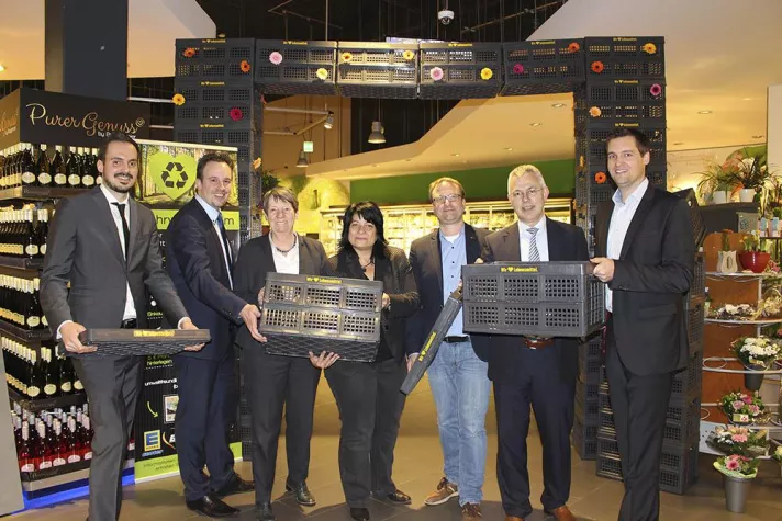 Bild: Kunden-Mehrweg-Box im Pfandsystem