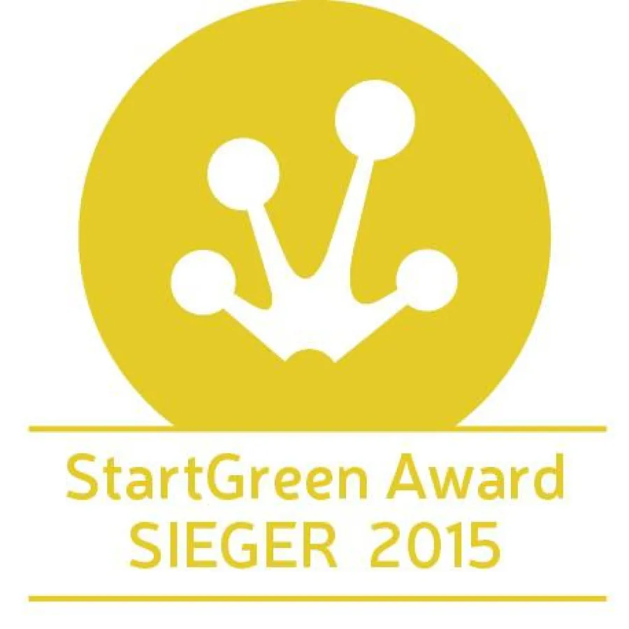 e3c: Gewinner des StartGreen Awards 2015 in der Kategorie Start-up / Foto: Cordula Giese