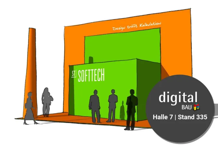 Bild: BIMcube – auf die Sichtweise kommt es an SOFTTECH auf der digitalBAU 2020 in Köln, Halle 7, Stand 335