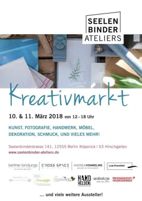 Bild: Köpenicker Kreativmarkt: Kunst trifft Handwerk in den Seelenbinder Ateliers
