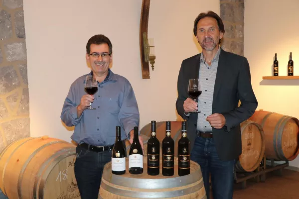 Bild: Barrique-Rotweine der Waldulmer Winzergenossenschaft werden bei Bundesweinprämierung „Beste Kollektion“