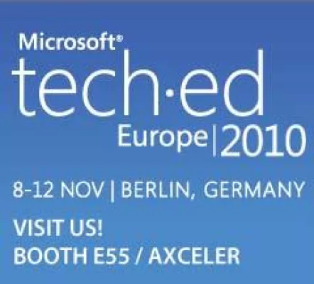 Bild: SharePoint Experte Layer2 aus Hamburg mit Axceler ControlPoint auf der Microsoft TechEd Europe 2010