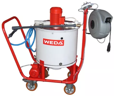 Bild: „Easy Feeder“ von WEDA für die mobile Ferkelfütterung