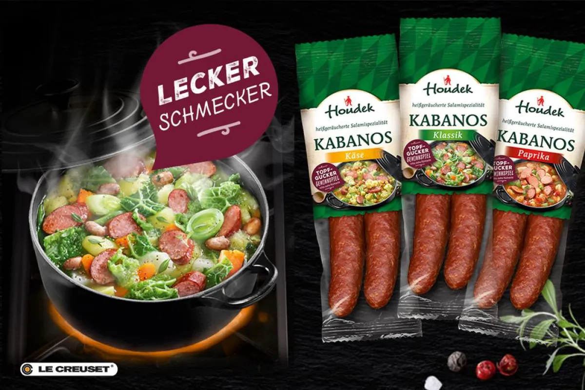 Original Houdek Kabanos - Topfgucker Promotion