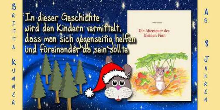 Bild: Eine Maus unterm Weihnachtsbaum