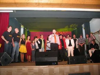 Die Basaltköpp gehen beim 2. Viertelfinale von \"Superstar der Volksmusik\" als Sieger hervor Bild: Die Basaltköpp gehen beim 2. Viertelfinale von \"Superstar der Volksmusik\" als Sieger hervor