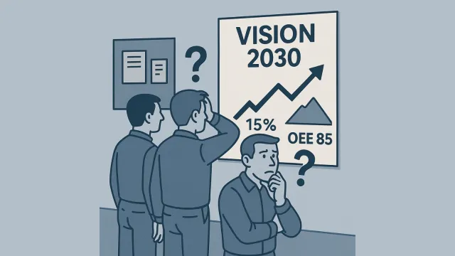 Bild: Lean-Ziele – und keiner weiß, warum er was tut?