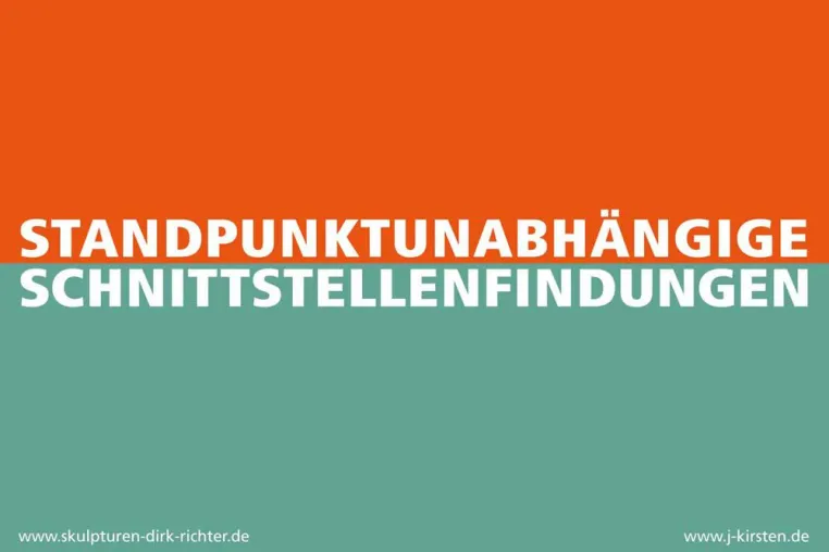 Bild: KORRELATIONEN XIV - Standpunktunabhängige Schnittstellenfindungen