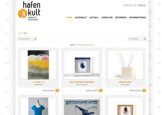 Bild: Kultkunst im Einkaufswagen: hafenkult goes shopping