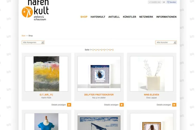 Bild: Kultkunst im Einkaufswagen: hafenkult goes shopping