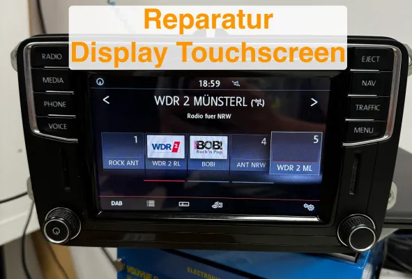 Bild: Defekte Touchscreens bei VW & Skoda: Reparaturservice behebt Ghost Touch-Problem zuverlässig