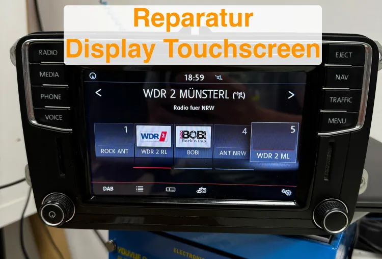 Bild: Defekte Touchscreens bei VW & Skoda: Reparaturservice behebt Ghost Touch-Problem zuverlässig