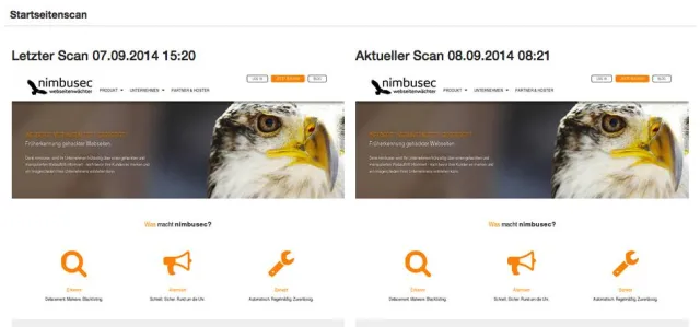 Bild: Neues Feature bei nimbusec