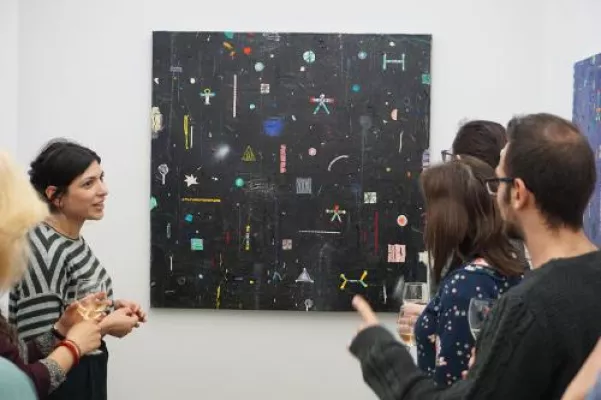 Bild: Kunst nicht nur betrachten: mach´s selbst in der Galerie 100 Kubik!