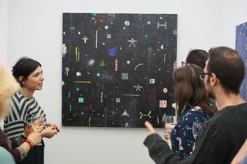 Bild: Kunst nicht nur betrachten: mach´s selbst in der Galerie 100 Kubik!