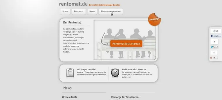 Der Rentomat 2.0 – eine gelungene Generalüberholung Bild: Der Rentomat 2.0 – eine gelungene Generalüberholung